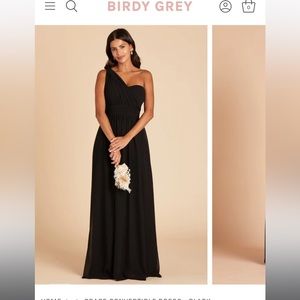Birdy Grey Grace Convertible Dress (Black Chiffon)